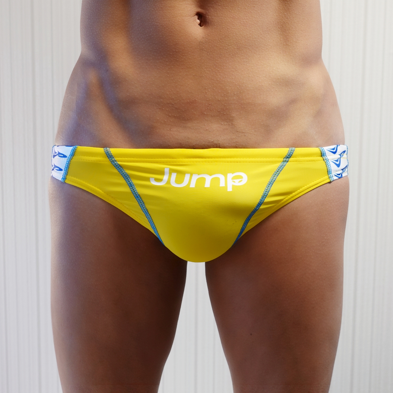 JUMP ONLINE STORE / JUMP メンズ競泳水着 SIDE-LOGO パプリカイエロー 