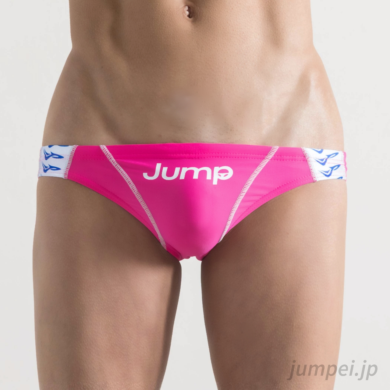 JUMP ONLINE STORE / JUMP メンズ競泳水着 SIDE-LOGO ピンク ビキニ